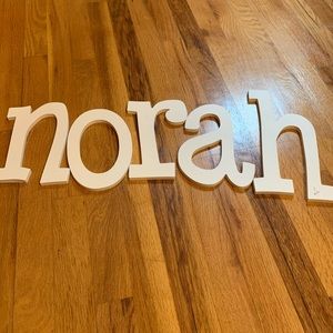 Craft letters to paint